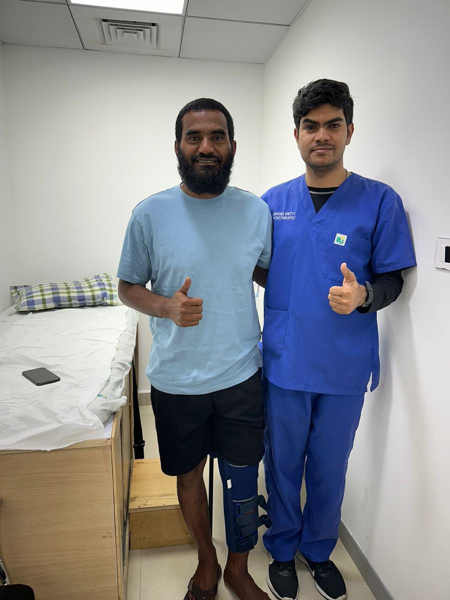 Recovery is going great so far, thanks to my physiotherapist, Dr. Abhishek Shetty, for making my recovery journey so much easier. Your support has been invaluable!