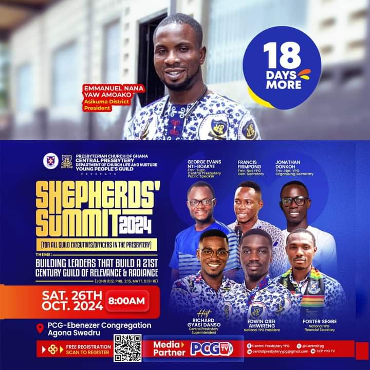 CentralYpg's tweet photo. The Countdown continues!

Only [XVIII] Days Until the Shepherd Summit 2024!

Prepare to lead with compassion and be guided with wisdom. In just a few days, we’ll gather with fellow shepherds, pastors, and leaders who are passionate about transforming lives and communities. https://t.co/fx9wx2RdOR