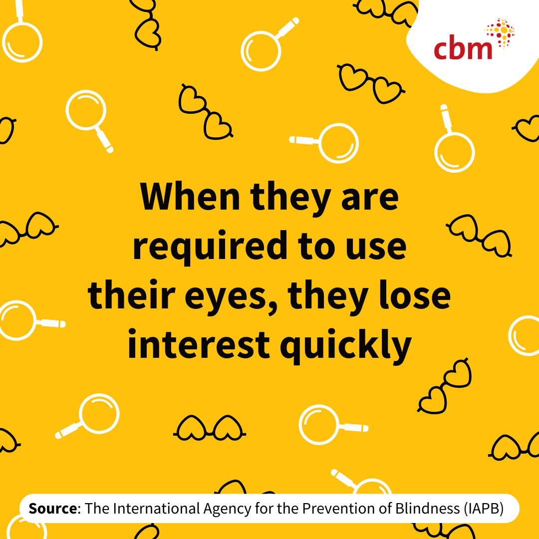 As World Sight Day approaches, let’s prioritize spotting early signs of vision issues in children. Together, we can make sure no child's potential is blurred by undetected vision issues. After all, every child deserves to see their dreams in perfect focus!#CBMIndia #WorldSightDay