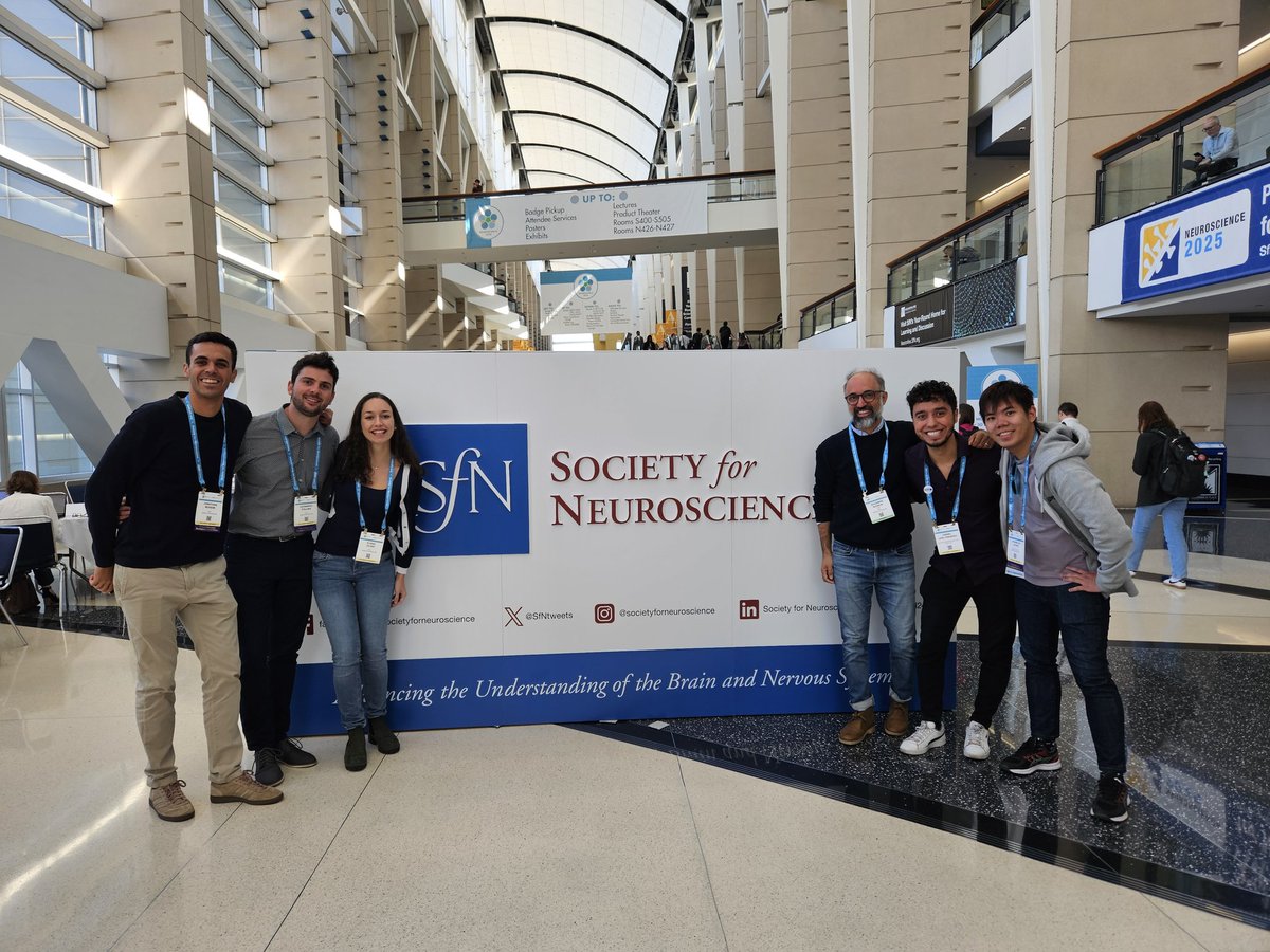 solaiman.shokur (@solaimanshokur) on Twitter photo We are T. N. E. :)
Last day (for me) at sunny Chicago for <a href="/SfNtweets/">Society for Neuroscience (SfN)</a> with dream team <a href="/LeonardoPollina/">Leonardo Pollina</a> <a href="/JonathanMuheim/">Muheim Jonathan</a> <a href="/elevicari/">Elena Vicari</a> Franklin Leong <a href="/pdanielleal/">Daniel Leal</a> <a href="/TNE_LAB/">TNE_LAB</a>. We are T. N. E. :)
Last day (for me) at sunny Chicago for <a href="/SfNtweets/">Society for Neuroscience (SfN)</a> with dream team <a href="/LeonardoPollina/">Leonardo Pollina</a> <a href="/JonathanMuheim/">Muheim Jonathan</a> <a href="/elevicari/">Elena Vicari</a> Franklin Leong <a href="/pdanielleal/">Daniel Leal</a> <a href="/TNE_LAB/">TNE_LAB</a>.