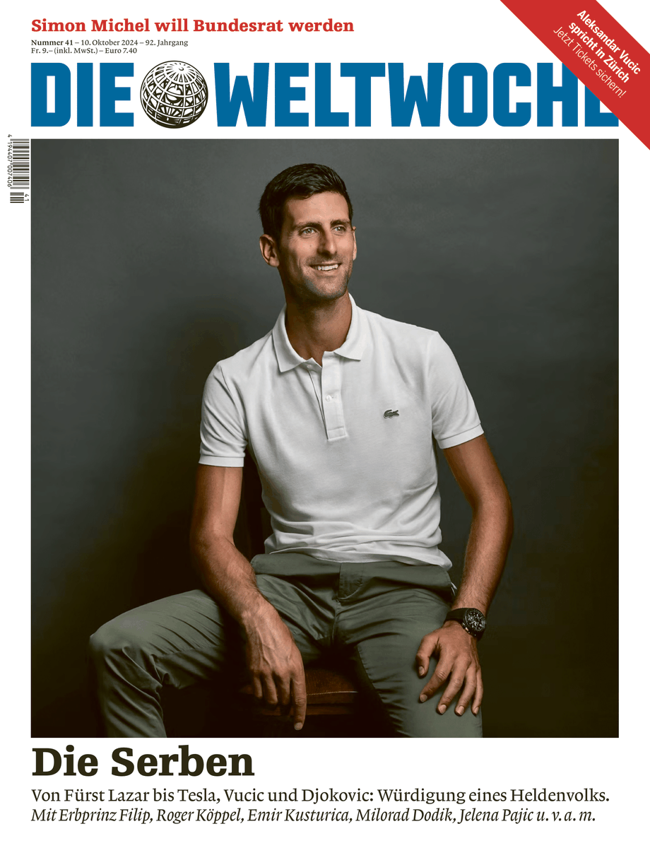Weltwoche's tweet photo. Aktuelle Ausgabe: Aktuelle Ausgabe: Die Serben
Weitere Informationen finden Sie auf
https://t.co/ORqaWBmQC9
#gesellschaft #wirtschaft #politik #weltwoche #serben https://t.co/4olGIkaIkn
