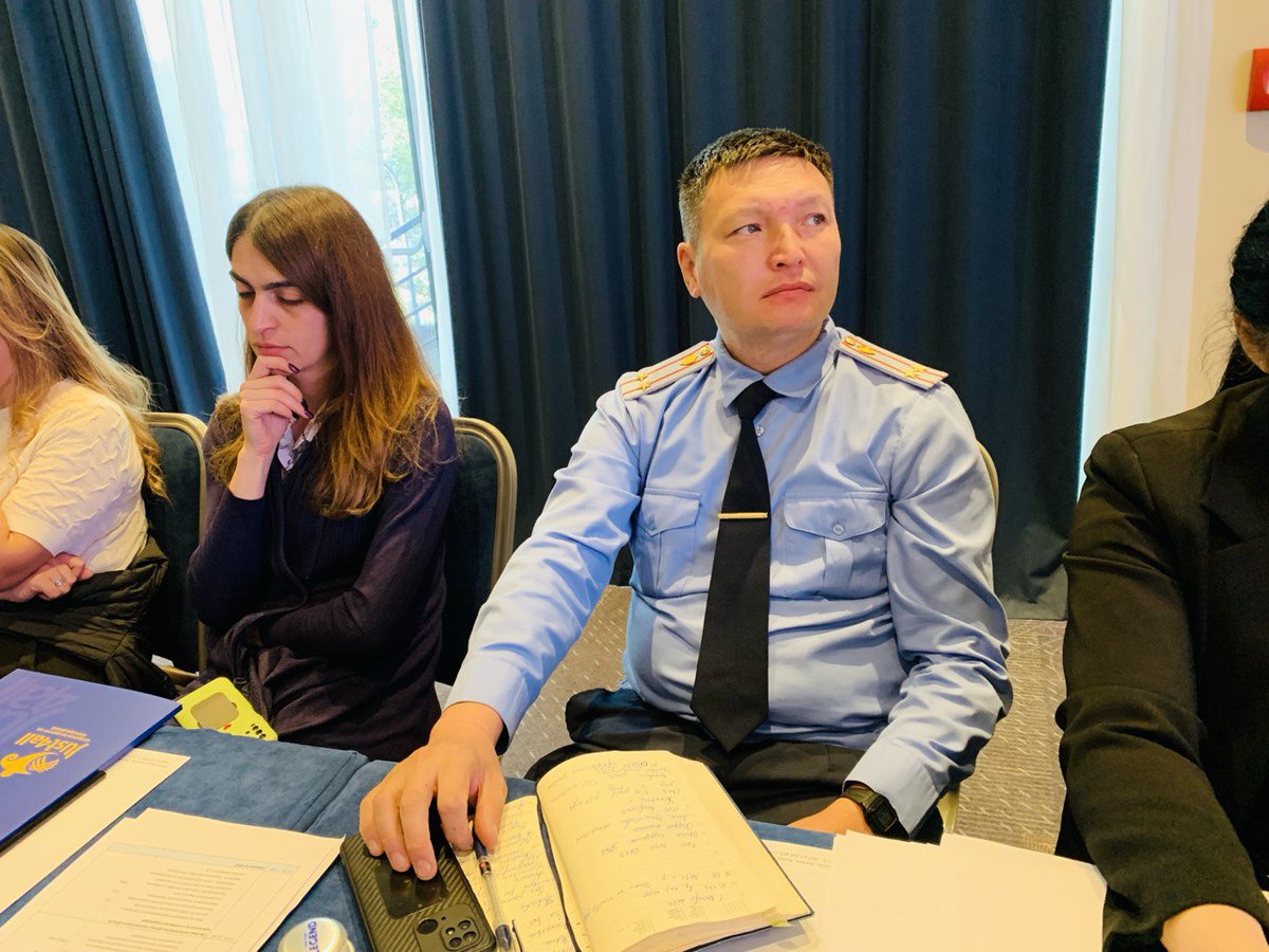 Vasilina Brazhko (@v_brazhko) on Twitter photo 🇪🇺🇺🇳🇰🇬 <a href="/EUinKyrgyzstan/">EU in Kyrgyzstan</a> <a href="/UNODC_ROCA/">UNODC in Central Asia</a> #Just4All completed a 3⃣-day technical workshop on a planned Crime Victimization Survey to contribute to informed decision-making on crime prevention.
Exciting Interviews Ahead❗️
<a href="/georgeabadjian/">George Abadjian</a> <a href="/un_kyrgyzstan/">UN in Kyrgyzstan 🇺🇳🇰🇬</a> <a href="/ph_meissner/">Philipp Meissner</a> <a href="/oliverstolpe/">oliver stolpe</a> 🇪🇺🇺🇳🇰🇬 <a href="/EUinKyrgyzstan/">EU in Kyrgyzstan</a> <a href="/UNODC_ROCA/">UNODC in Central Asia</a> #Just4All completed a 3⃣-day technical workshop on a planned Crime Victimization Survey to contribute to informed decision-making on crime prevention.
Exciting Interviews Ahead❗️
<a href="/georgeabadjian/">George Abadjian</a> <a href="/un_kyrgyzstan/">UN in Kyrgyzstan 🇺🇳🇰🇬</a> <a href="/ph_meissner/">Philipp Meissner</a> <a href="/oliverstolpe/">oliver stolpe</a>