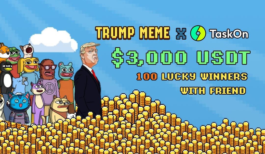 🚨 Airdrop: TRUMP MEME (USDT)
🔥 Prize Pool: 3000 USDT
🏆 Winners: 100 Random 
📅 End Date: TBA
🚀 Distribution: TBA

ℹ️ Airdrop Link: t.me/trumpm_airdrop…