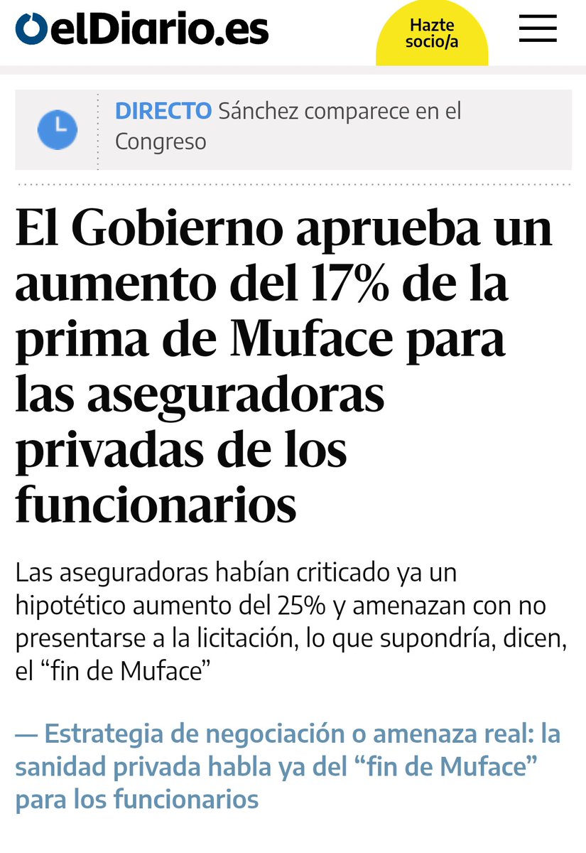El gobierno del estado aprueba un aumento de un 17% a las aseguradoras privadas.
 ¿ Por qué hay que regalarle dinero a estas empresas?; si usted quiere privada, págatelo de tu bolsillo

Desde USTEA lo tenemos claro:
SANIDAD PÚBLICA 💚💚
¡Servicios Públicos para todxs!