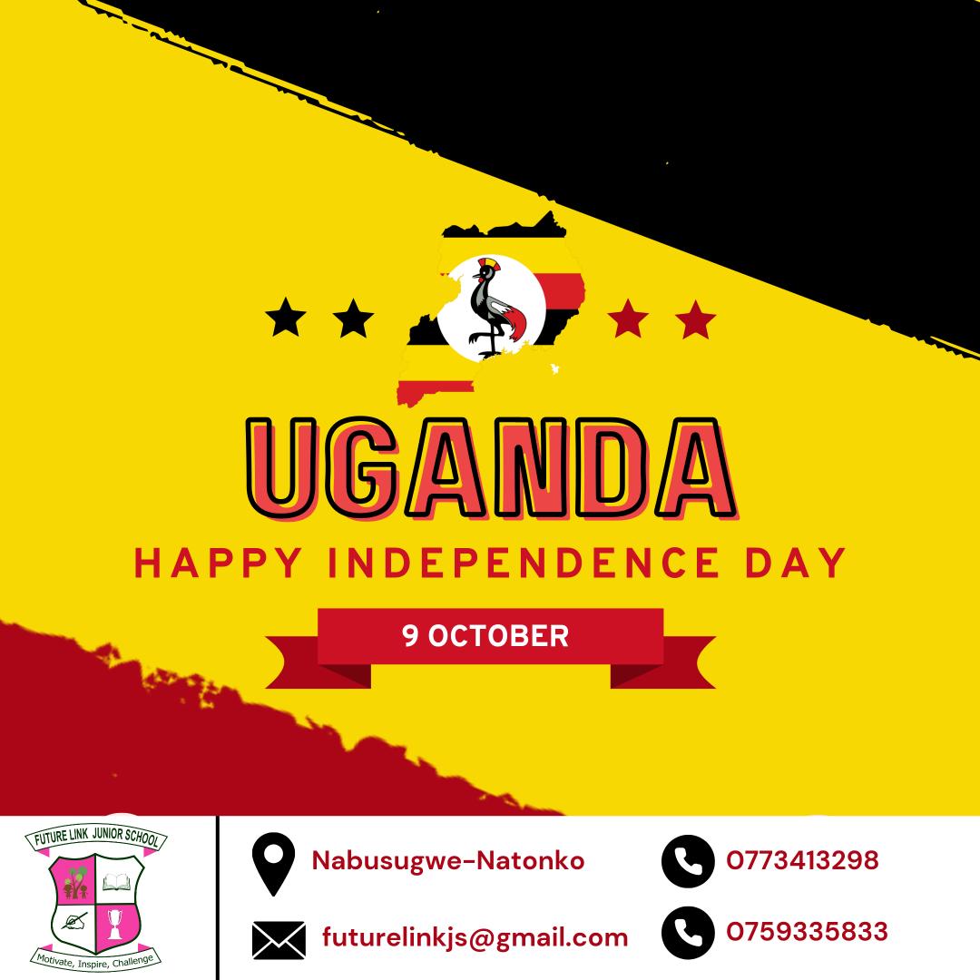futurelinkjs's tweet image. Happy Independence! 🎉 Uganda&apos;s journey to independence in 1962 marks a time of unity and strength. Let&apos;s remember how far we&apos;ve come and work together for a bright future. #ProudlyUgandan #IndependenceDay #FutureLinkJuniorSchool