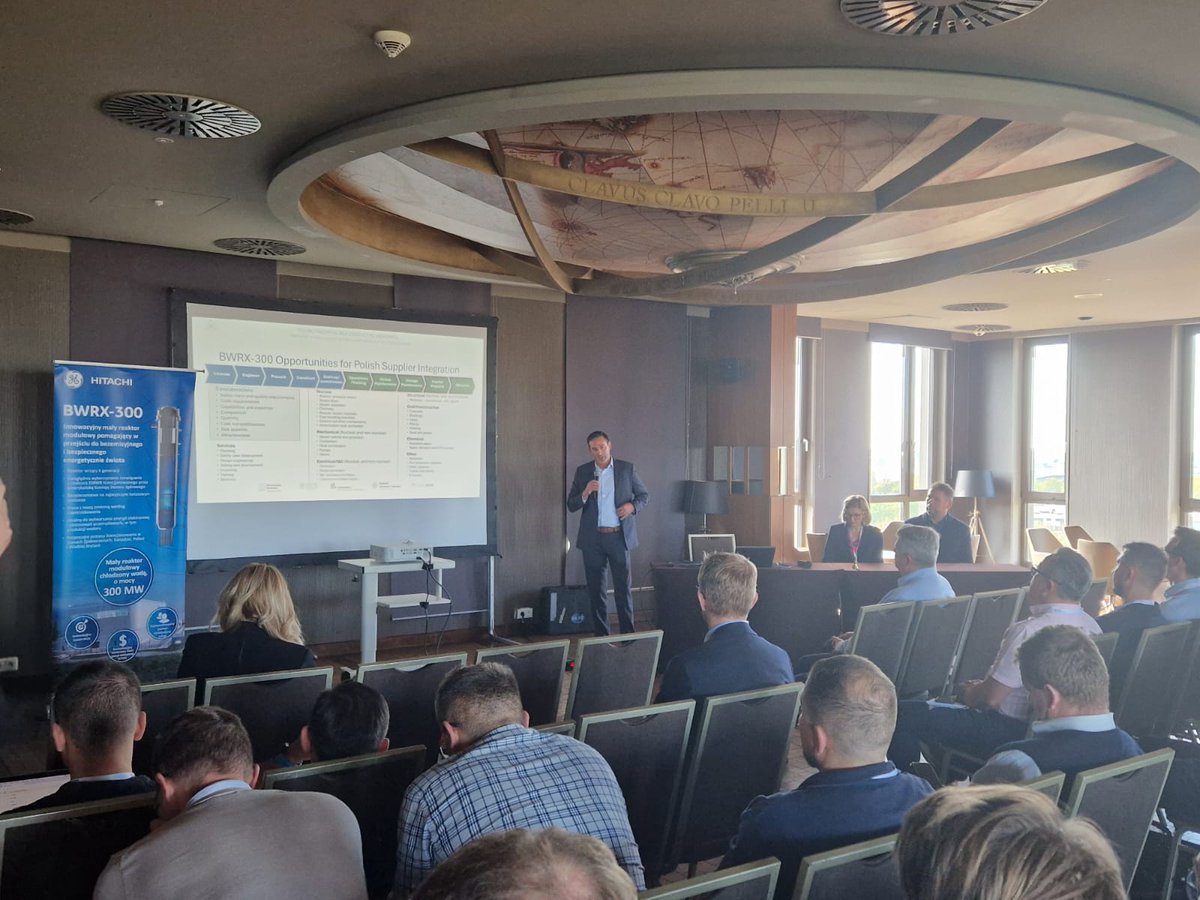 IGEiOS's tweet image. Dziś na szkoleniach Polski przemysł dla energetyki jądrowej, realizujemy część wspólną dla 3️⃣ grup: budowlanej, elektrycznej i mechanicznej. 

📑 Za nami występy ekspertów z doświadczeniem w energetyce jądrowej z firm: 
@gehnuclear @GEVernova @PEJ_PL #Rockfin #AIC #MOONLOGIC