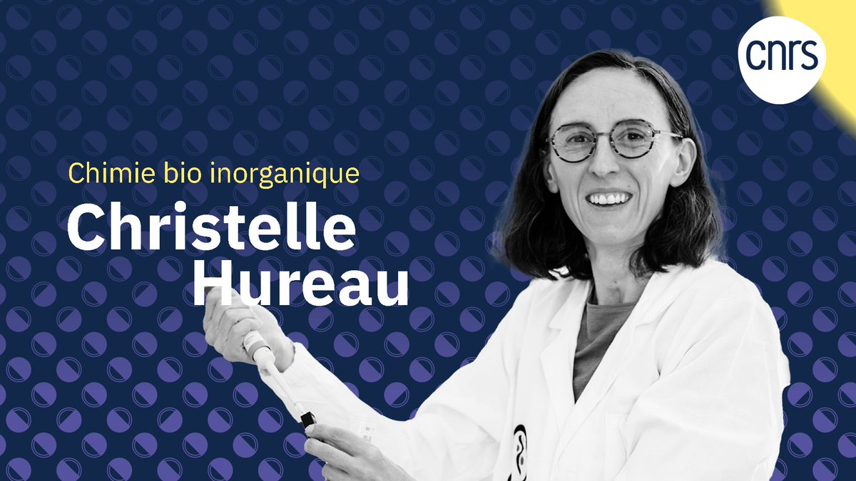 Christelle Hureau est lauréate de la médaille d'argent du <a href="/CNRS/">CNRS 🌍</a> grâce à ses recherches sur le rôle des ions métalliques dans le vivant. Découvrez son portrait aujourd'hui et rendez-vous demain pour visionner son interview !

➡️ occitanie-ouest.cnrs.fr/fr/personne/ch…