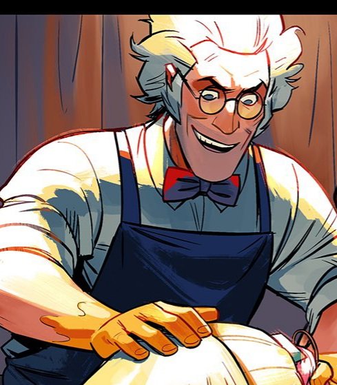 I love how he, a scientist, decided to dress up as a scientist for Halloween….silliest man alive...