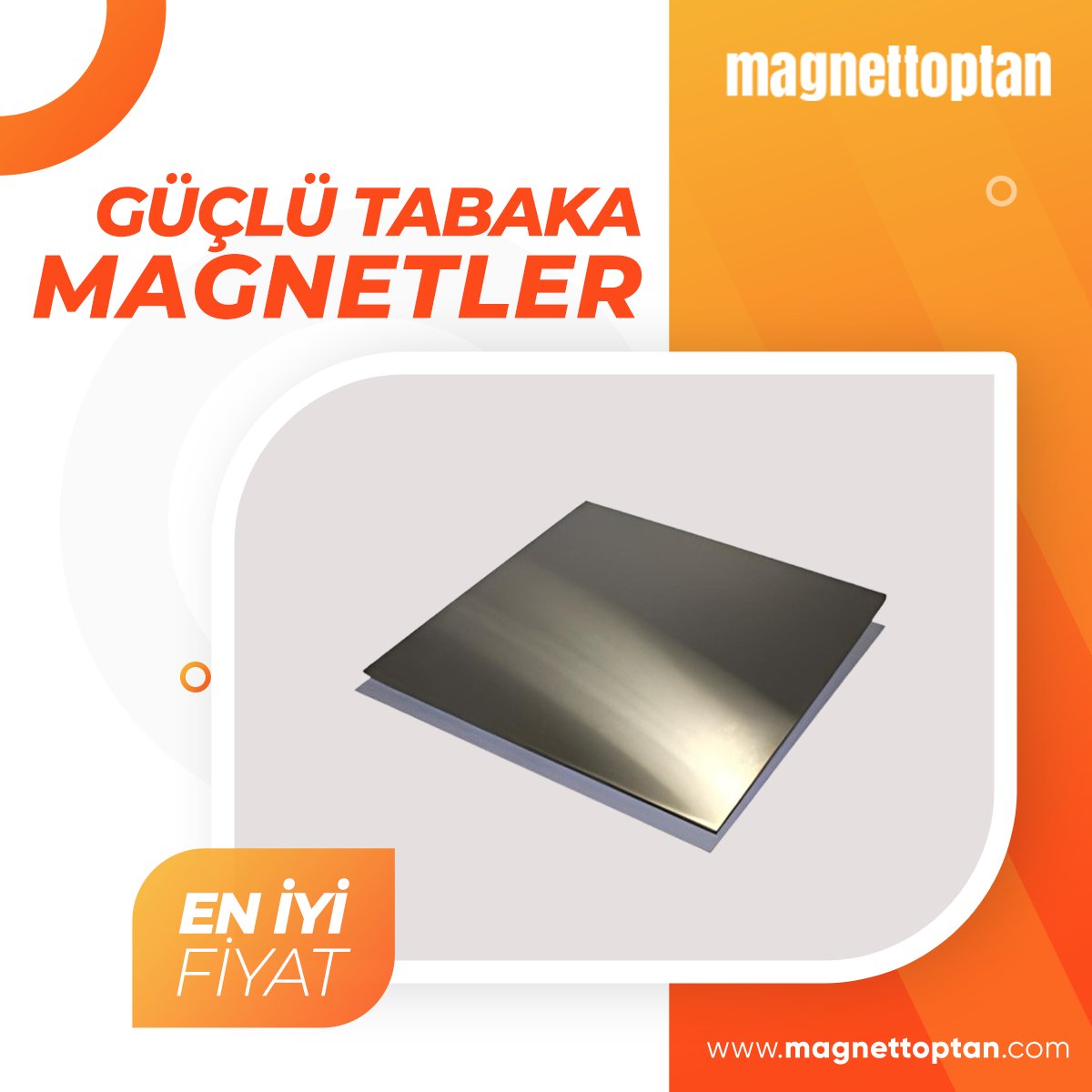 MagnetToptan's tweet photo. Çok Güçlü Tabaka Magnetler, NdFeB tozundan imal edilen, çekim gücü neodimyum magnetlerle kıyaslanan güçlü magnetlerdir.⚡🧲 

📞0542 323 48 85 

🌐https://t.co/SoYqoBpMjR 

#magnettoptan #güçlümagnet #ndfebmagnet #magnet #magnetmodelleri #toptanmagnet https://t.co/DFYSXKeAbB