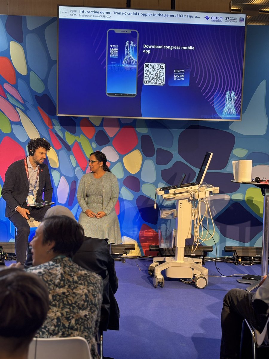 ca_iaquaniello's tweet photo. Struggling to find the MCA?
Unsure about if the image is pulsating le if it’s just you shaking?
Don’t miss this opportunity to learn from the great @aartisarwal and make a step forward in your TCD skills!
Right now in the #ESICMNEXT lounge!
@ESICM #LIVES2024 https://t.co/3ELbRjPxxx