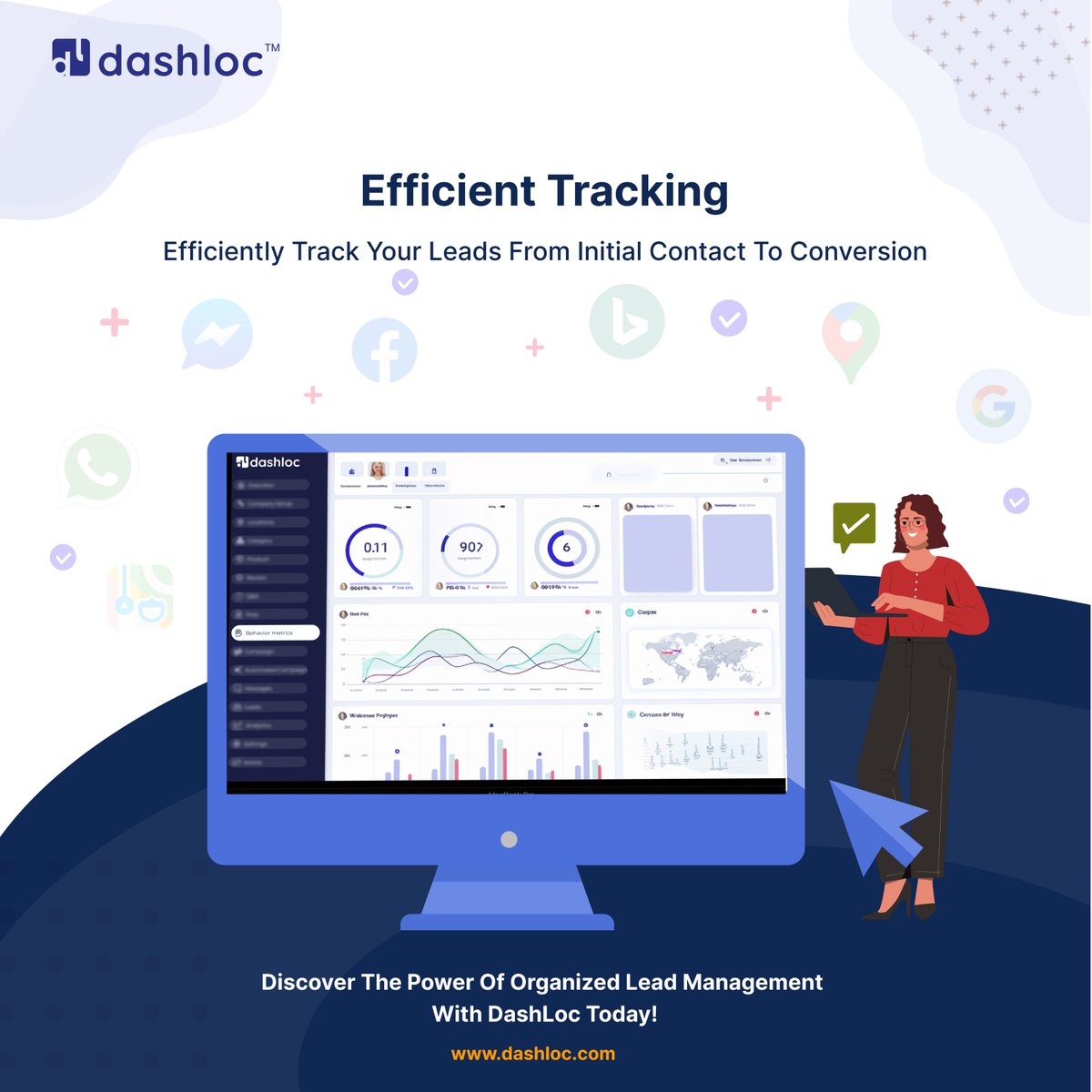 Dashloc_local's tweet photo. Maximize your sales potential with #DashLoc's Lead Management feature. Efficiently track and nurture your leads from initial contact to conversion.

Discover the power of organized #leadmanagement today!

#SalesOptimization #Engagement #ConversionRate #BusinessGrowth #b2b #SaaS https://t.co/RJpLMKGTdI