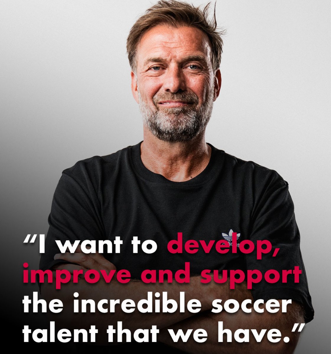 MelissaReddy_'s tweet photo. Jürgen Klopp will become Global Head of Soccer at Red Bull starting January 1, 2025. 

“After almost 25 years on the sideline, I could not be more excited to get involved in a project like this. The role may have changed but my passion for football and the people who make the game what it is has not.”