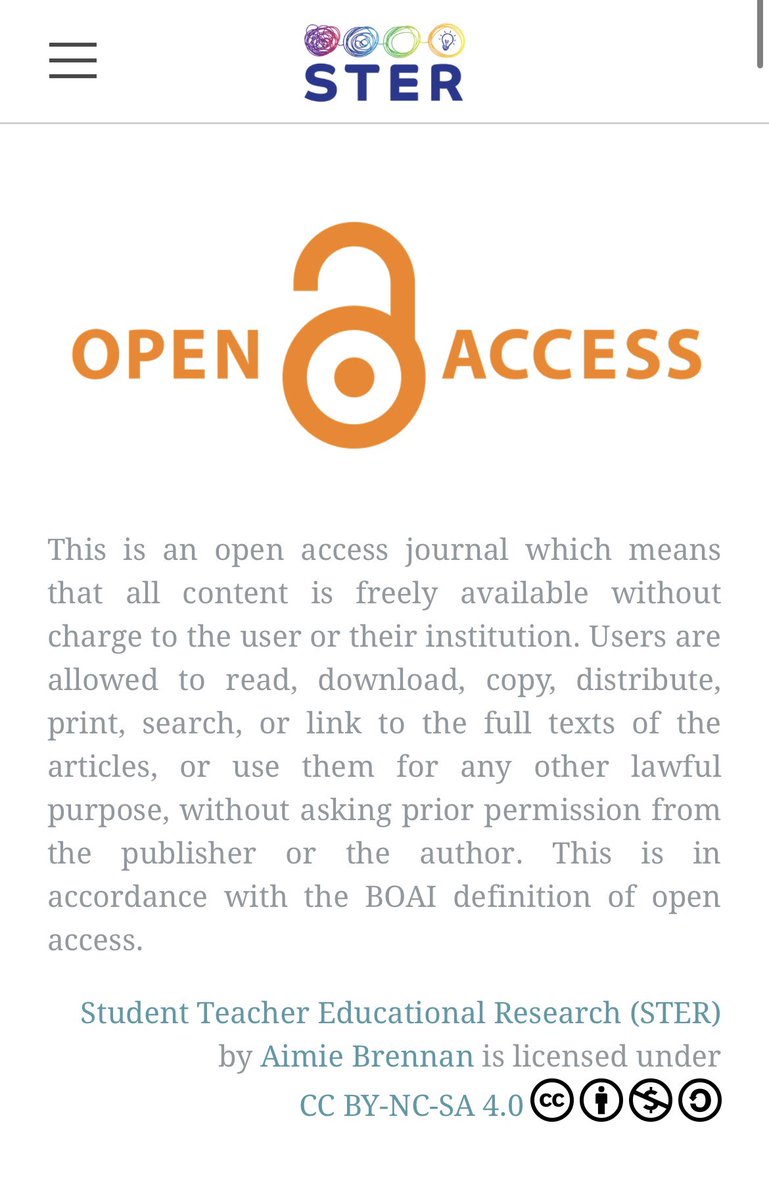 STER_Ire's tweet photo. Our website has gotten a make over ✨

Excited to share that you can now download each STER article #OpenAccess #DOI via the journal webpage https://t.co/V1iSCK24Th

You can also learn about our editorial process &amp; access guidelines for submission. #AuthorGuidelines #StyleSheet https://t.co/vijH4iVnwo