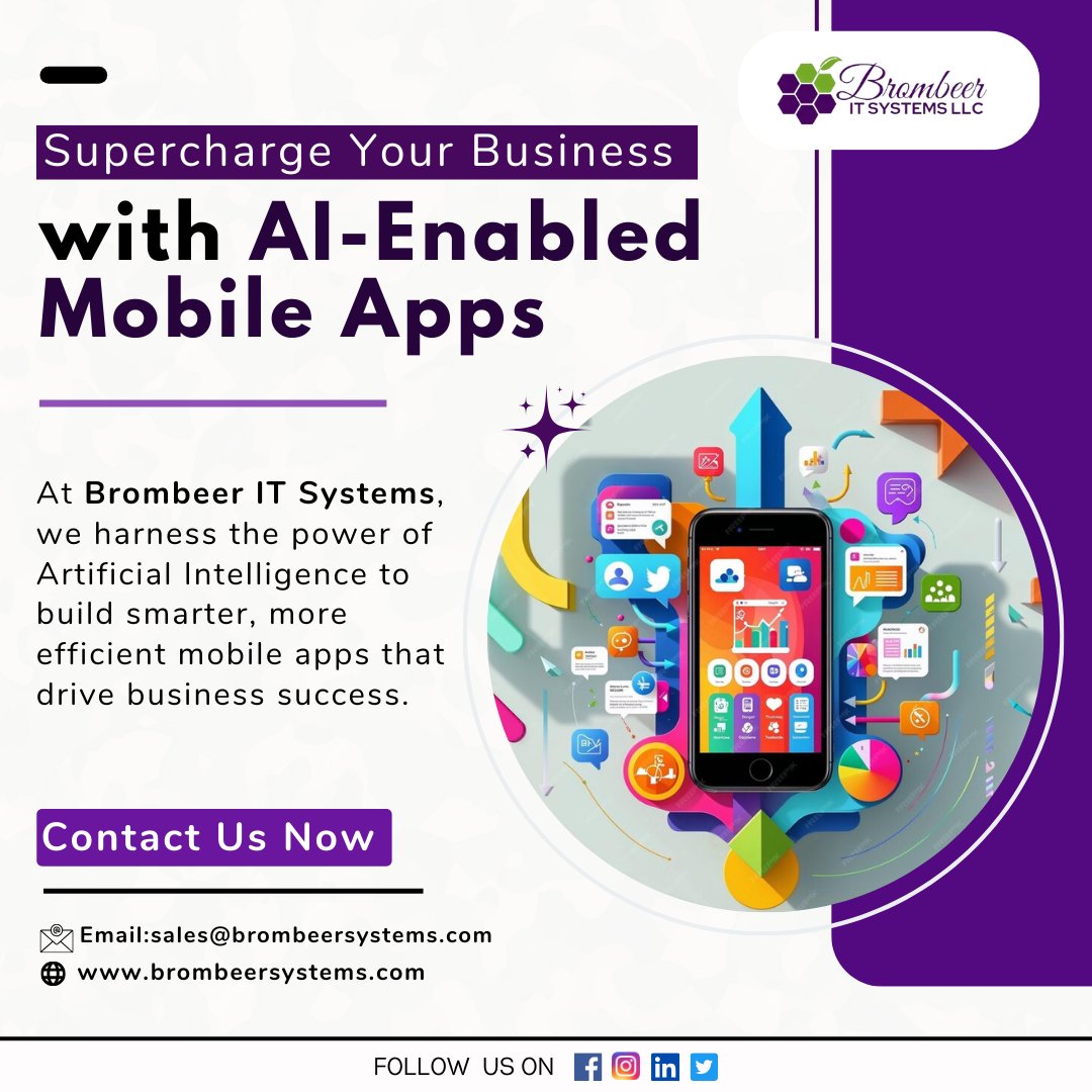 brombeersystems's tweet image. 📲 Transform your business with AI-driven mobile apps, The perfect blend of innovation and efficiency!
.
.
Click to Explore More
Email: sales@brombeersystems.com
Website: brombeersystems.com
Follow for More: @brombeersystems

#AIMobileApps #SmartBusinessSolutions