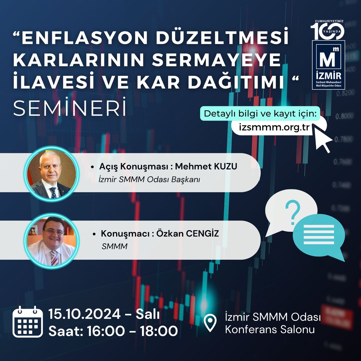 Seminer: Enflasyon Düzeltmesi Karlarının Sermayeye İlavesi ve Kar Dağıtımı

Kayıt için:
izmo.tr/Etkinlikler/De…—Enflasyon-Duzeltmesi-Karlarinin-Sermayeye-Ilavesi-ve-Kar-Dagitimi-
