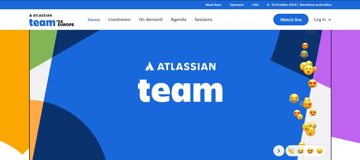 ACNairobi's tweet photo. Catch the Atlassian Team '24 live and experience the excitement as it unfolds! 🚀
https://t.co/0YDENBDZ09 
#AtlassianTeam24 #LiveEvent #TeamworkUnleashed #InnovationInAction #TechLeaders https://t.co/j0JUWgHI9X