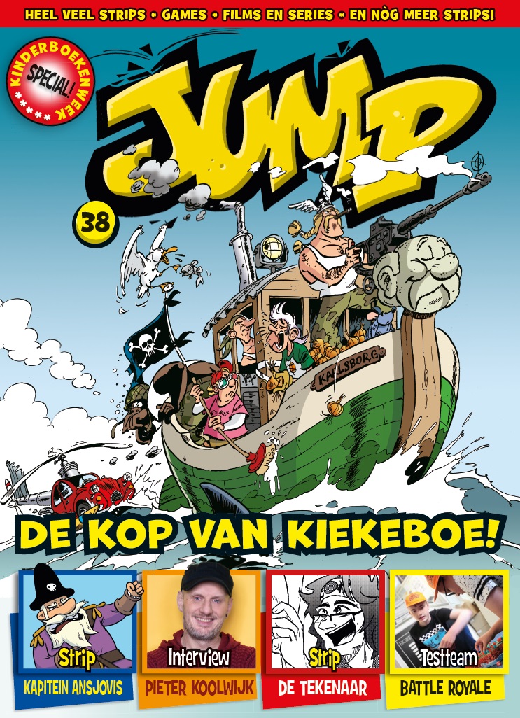 Jump stripblad (@jumpstripblad) on Twitter photo Wat vind jij van het Kinderboekenweekgeschenk? JUMP gaat in gesprek met de schrijver Pieter Koolwijk. Wil je meer te weten komen over Japanse strips en films? Draai dan je blad om en lees zoals Japanners lezen, namelijk van achter naar voren en van rechts naar links. <a href="/KBweek/">Kinderboekenweek</a> Wat vind jij van het Kinderboekenweekgeschenk? JUMP gaat in gesprek met de schrijver Pieter Koolwijk. Wil je meer te weten komen over Japanse strips en films? Draai dan je blad om en lees zoals Japanners lezen, namelijk van achter naar voren en van rechts naar links. <a href="/KBweek/">Kinderboekenweek</a>