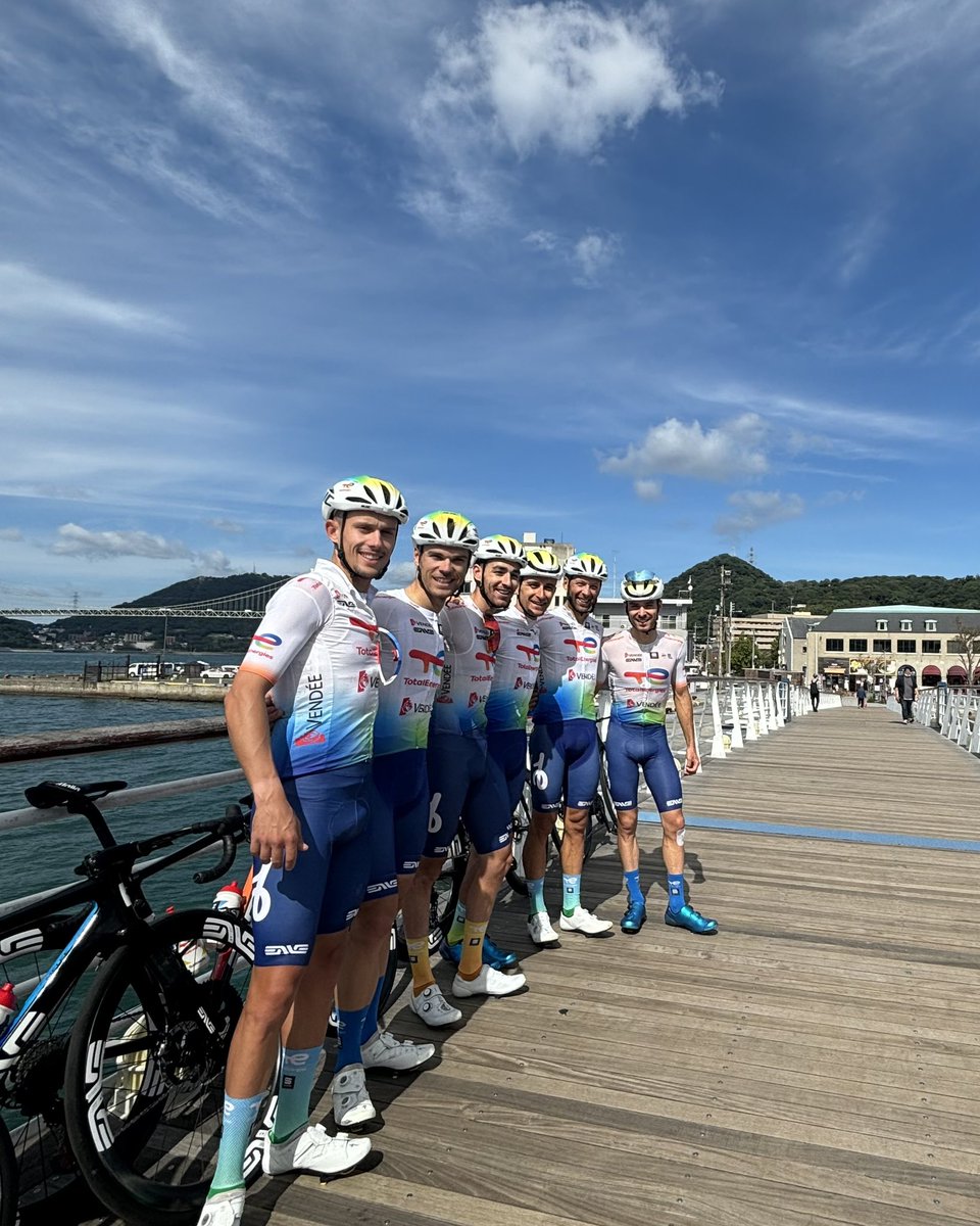 ☑️ Première session d’entraînement réalisée ici au Japon 🇯🇵

#AllezTotalEnergies