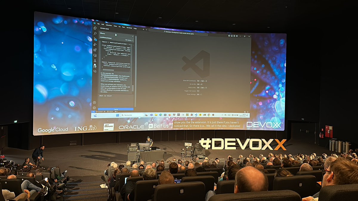 #devoxxgenie for VSCode <a href="/Devoxx/">Devoxx</a>. Integrate a broad range of LLMs in your IDE - freedom of choice.