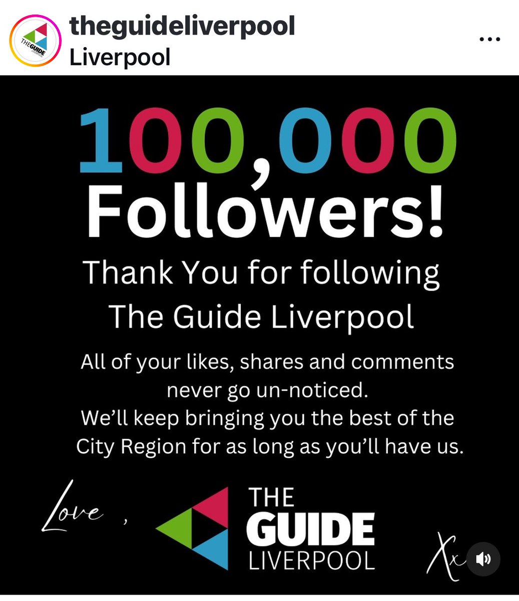 WELL DONE on the 100,000 FOLLOWERS <a href="/TheGuideLpool/">The Guide Liverpool 🌇🌃</a>  <a href="/JayHynd/">Jay Hynd</a> 
People often ask me how I find out about a lot of the places I go to, new restaurants, bars, exhibitions, activities, shows, concerts, walks - the list is endless!
I have done things like <a href="/RLB360/">Royal Liver Building 360 Tour</a> @westernapproaches