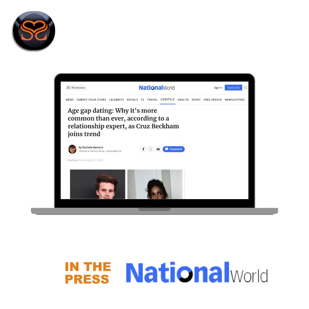 Co-founder and relationship expert Alex Mellor-Brook shares insightful advice on what can strengthen or weaken age-gap relationships, inspired by Cruz Beckham’s new romance with Jackie Apostel. Are age-gap relationships meant to last? 

nationalworld.com/lifestyle/age-…  

#agegaplove