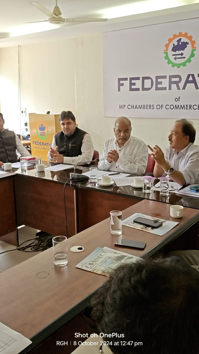 Federation of M.P. Chambers of Commerce & Industry tweet media