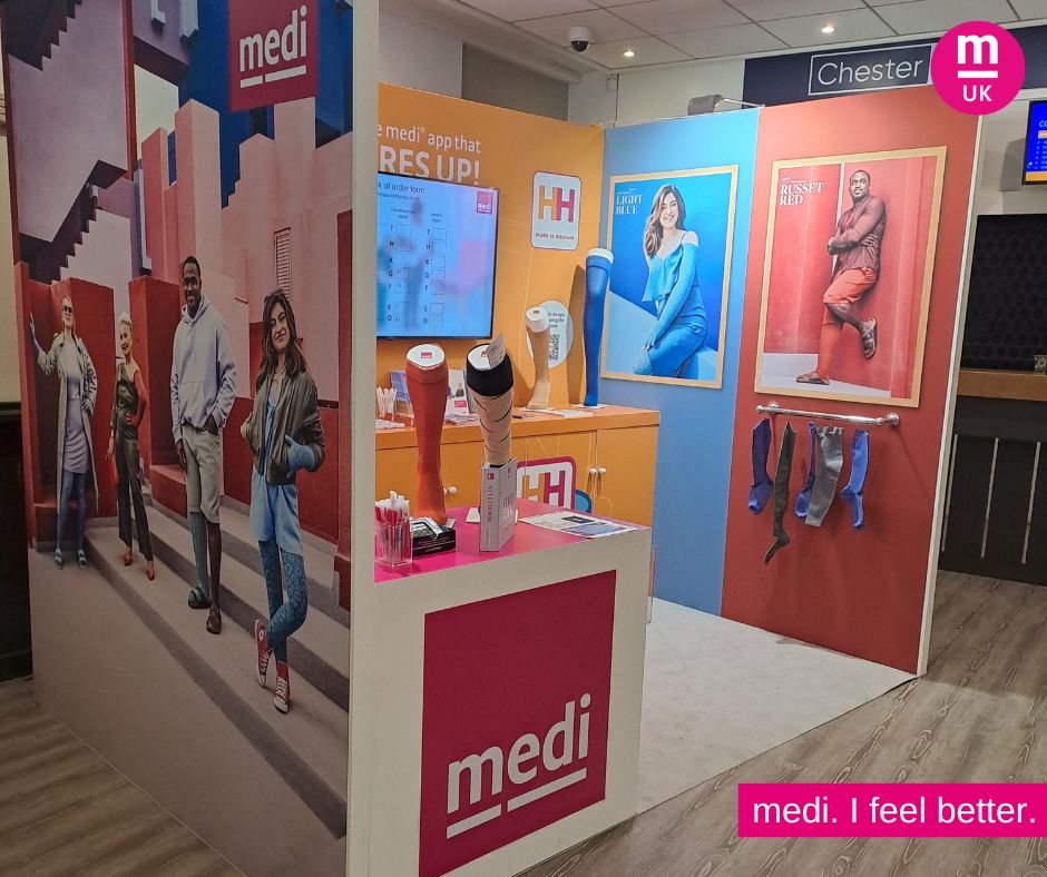 mediUKLtd's tweet photo. A moment of calm before the visitors arrive at the 𝗕𝗟𝗦 𝗔𝗻𝗻𝘂𝗮𝗹 𝗖𝗼𝗻𝗳𝗲𝗿𝗲𝗻𝗰𝗲.

#BLS2024 #compression #lymphedema #lymphoedema #mediven @BritishLymph https://t.co/AeJsCDabJ4