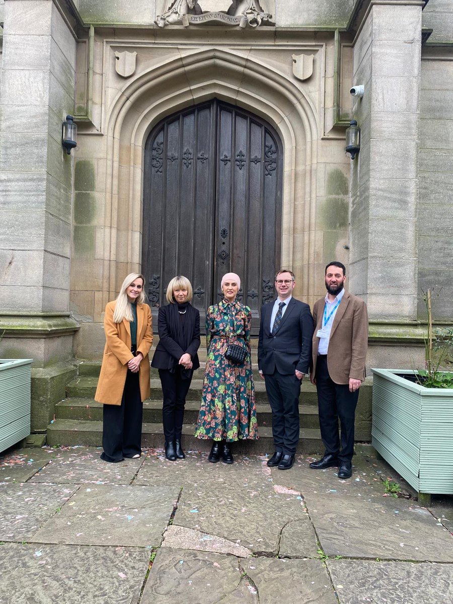 Last Friday, we were visited by the executive team at Trafford Council. They observed the many attendees at our Friday prayer and enjoyed a tour of our building and exhibitions. 
We shared our vision and the long list of activities and services carried out from the centre. We