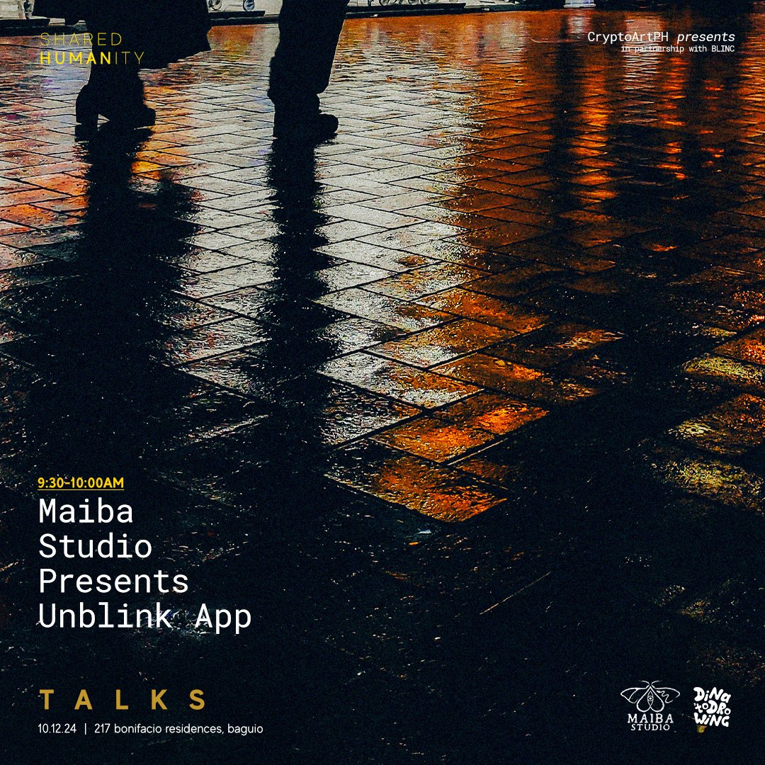 alingjoy20's tweet photo. Here's what’s in store:
1. @MaibaStudio Presents Unblink App https://t.co/TAjwak7q1y