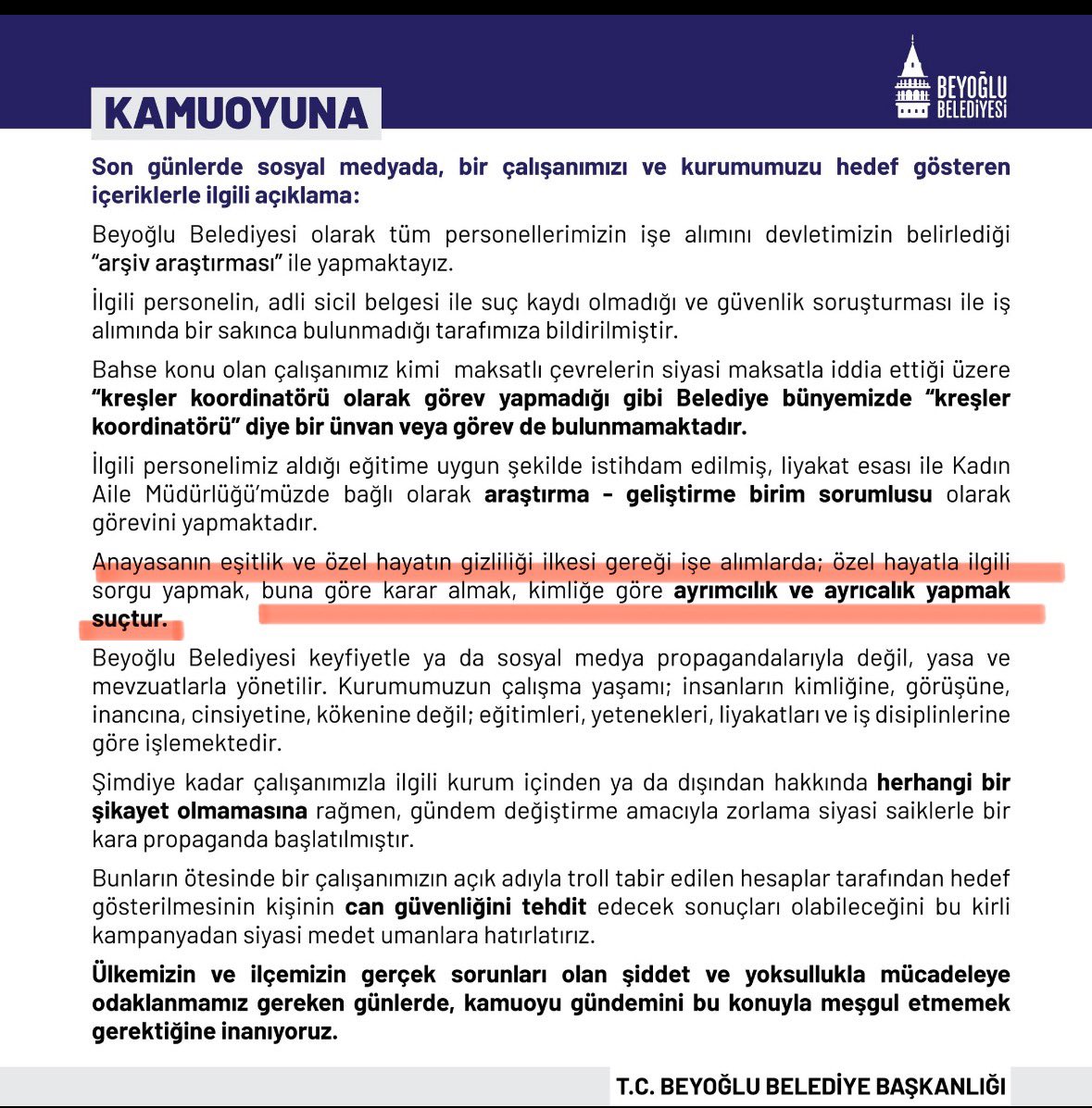 asena_haber's tweet photo. CHP’li Beyoğlu Belediyesi’nde anaokullarından sorumlu koordinatörlük görevine LGBT Mahu Türkiye Temsilcisi Kerem Kitay atandı.

Beyoğlu Belediyesi ise "özel hayatın sorgulanmasının" suç olduğunu açıklayarak kendini aklamaya çalıştı.

Kitay'ın sergiledikleri oyunlarda,
Satanizm ve  her türlü cinsel sapkınlık mevcut.