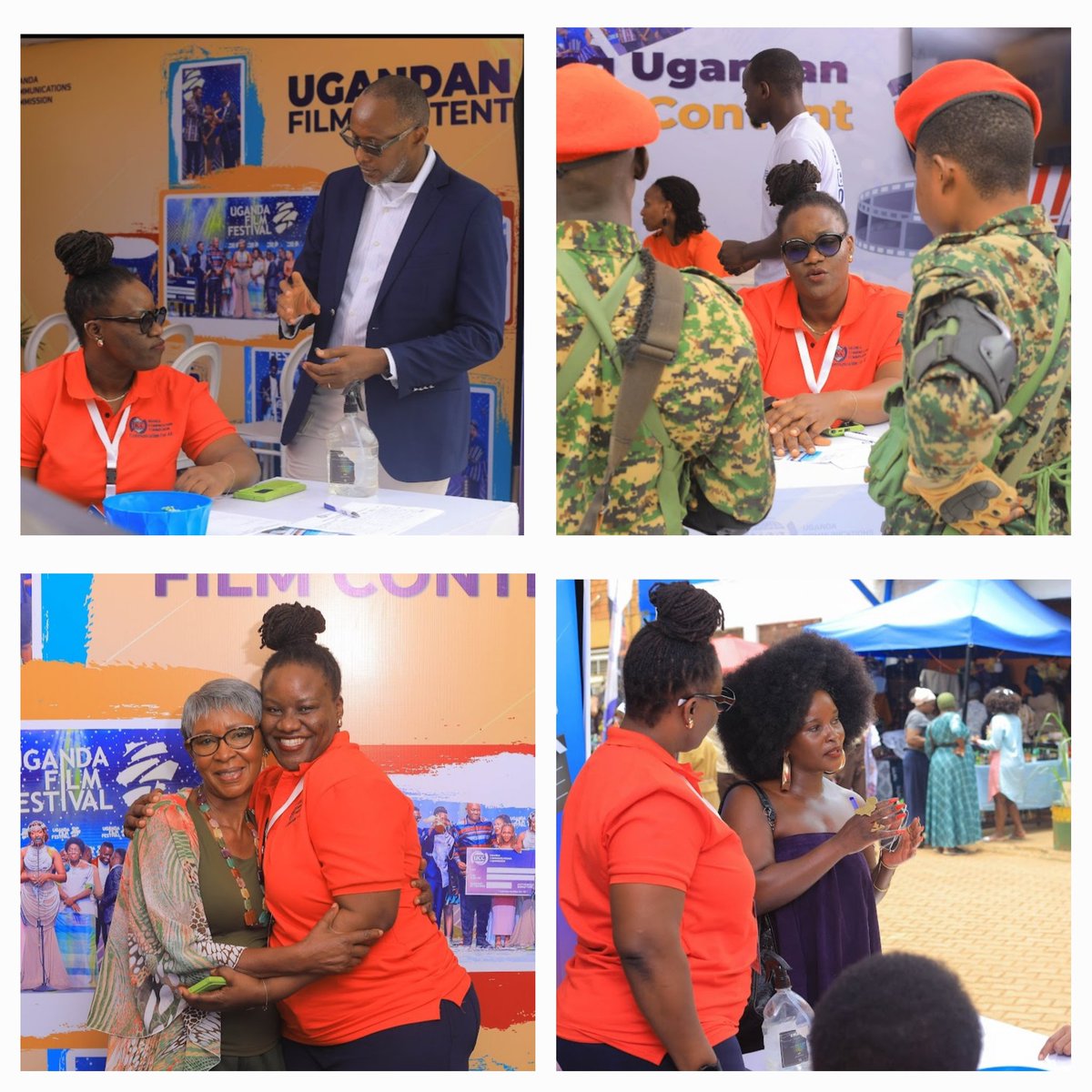 NeemaSeguya's tweet photo. Unmissable chance! Come meet, and get mentored by Uganda's A-list actors and producers at the UCC stall #UgTradeFair30. Limited opportunity! Don't miss out. @ConsumerUCC @UCC_Official https://t.co/uzvUIM5cTv