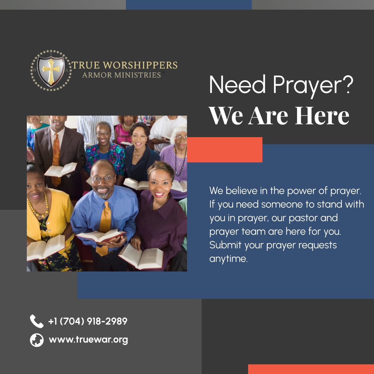 truewoarmor's tweet image. Prayer changes things! Reach out to us with your prayer needs, and let us support you in faith. Together, we can experience God’s transformative power. 

#NeedPrayer #CharlotteNC #ReligiousOrganization