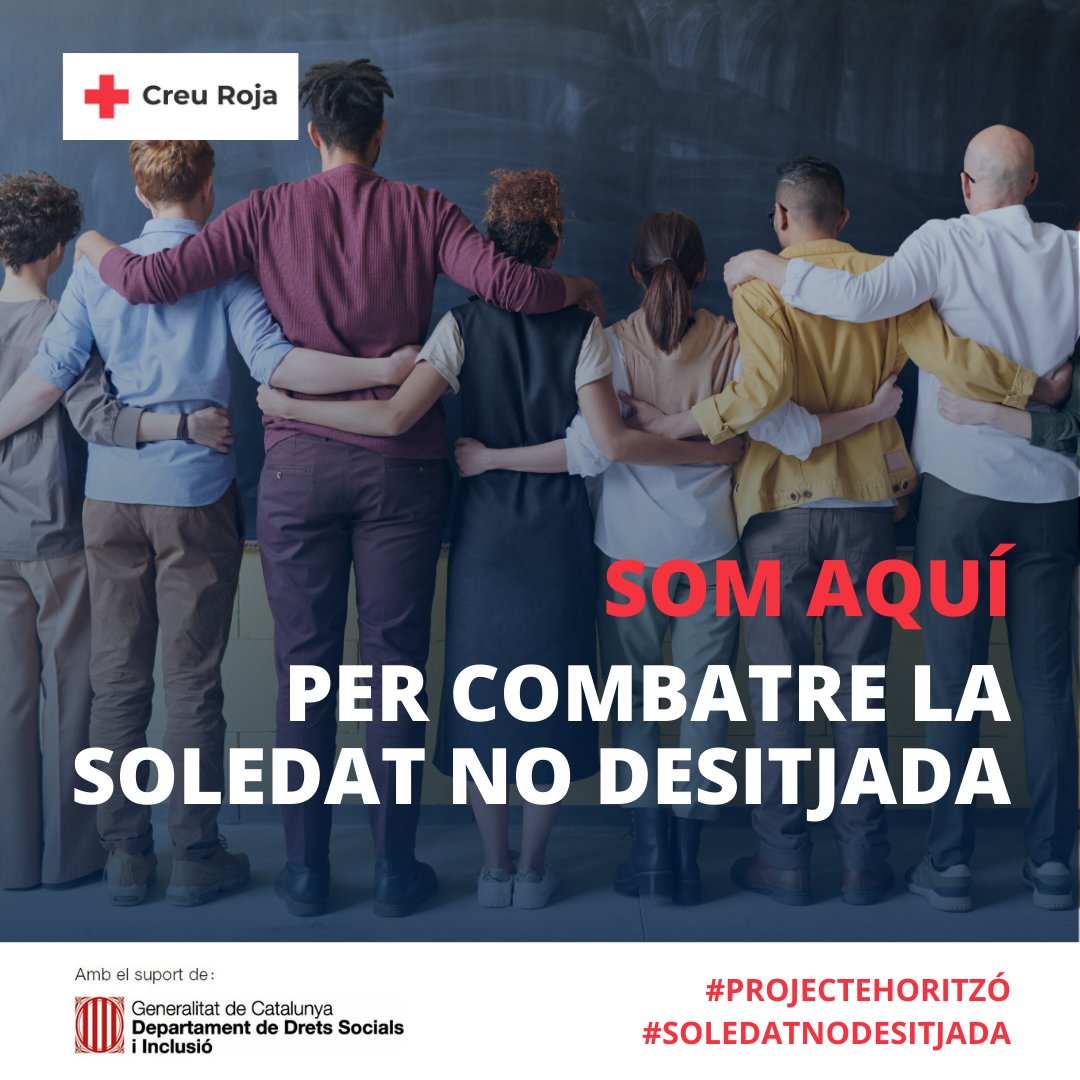 CreuRojaGirona's tweet image. La nostra missió és crear vincles que trenquin la barrera de la soledat no desitjada, generant connexions i enfortint la comunitat.

Per més informació, 📝 ow.ly/9vZT50TwXKO  
📲O si ho prefereixes, truca&apos;ns al 972 22 22 22.

#SoledatNoDesitjada #ProjecteHoritzó