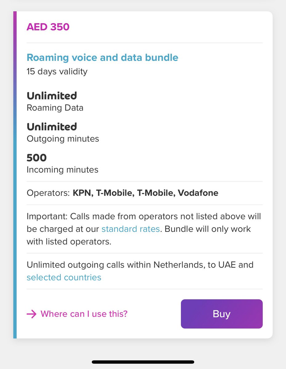 MohammadJihad's tweet photo. Hi @dutweets why does it say you offer unlimited roaming data, but then when I inquire about it, I’m told that it’s actually not unlimited? https://t.co/7czKNilMkq