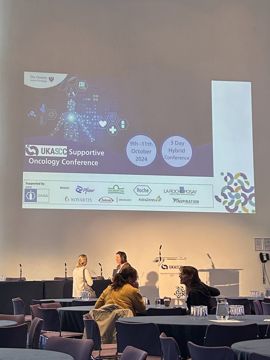 Exciting day here! Day ONE of the three day Supportive Oncology Services Conference in Manchester.