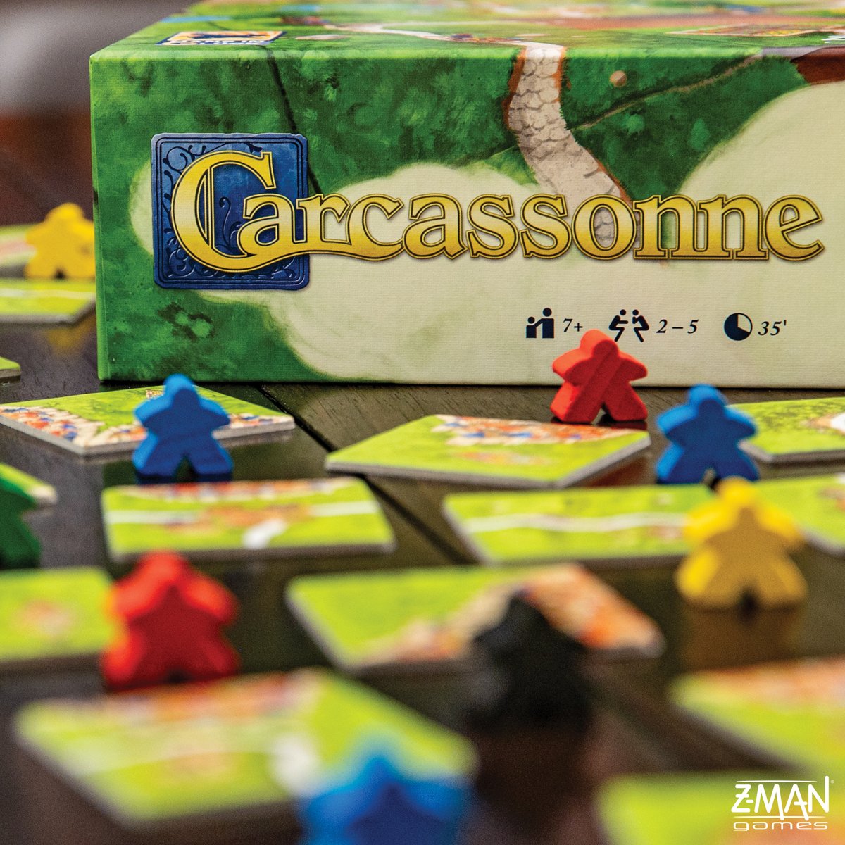 When's the last time you played Carcassonne? Tag a friend you'd love to share a game with.

#Carcassonne #CarcassonneGame #TilePlacement #GameNight #LetsPlay