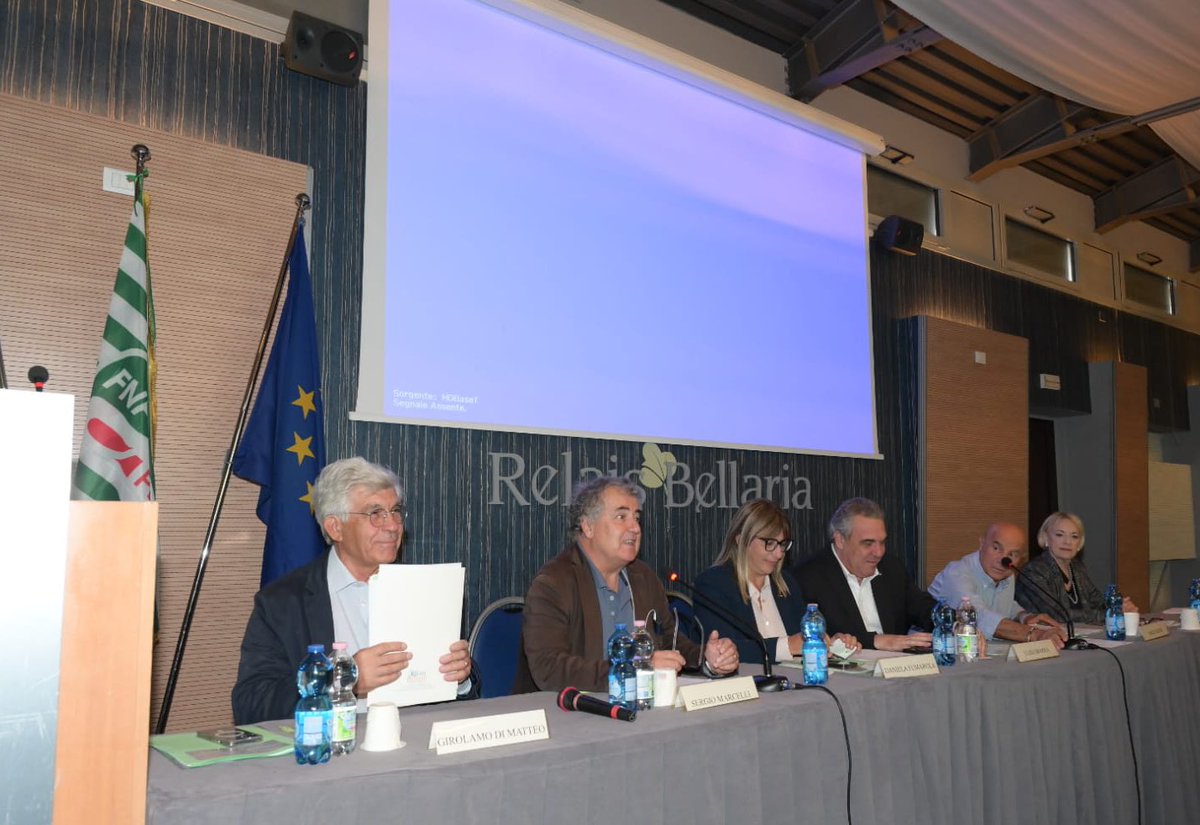 FnpCisl's tweet photo. Al via a Bologna, all’Hotel Relais Bellaria, il Consiglio generale della #FnpCisl alla presenza del segretario generale della Federazione @emilio_didone e dei segretari nazionali #AnnaMariaForesi e @mimmodimatteo.
Ai lavori partecipano il segretario generale della @CislNazionale #LuigiSbarra e la segretaria generale aggiunta #DanielaFumarola.