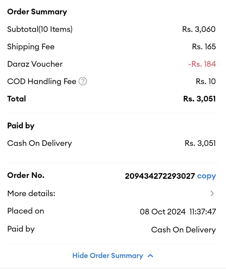 itsdavidmandal's tweet image. This is unacceptable. Customers deserve better. Either fix your system or STOP wasting our time! Here’s my current order summary to show the repeated issues (screenshot attached). We need action NOW. #DarazNepal #FixYourService #FrustratedCustomer