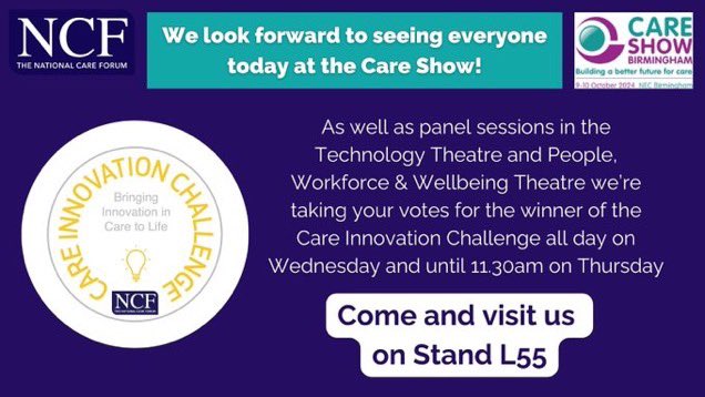 Vic Rayner 💚 (@vicrayner) on Twitter photo Really excited to be heading to #careshowbham2024 this morning - looking forward to seeing @ncfcareforum team who are joining range of panels, and I will be contributing to debates and seeing all the amazing <a href="/CareInnovHub/">Care Innovation Challenge</a> finalists! Make sure you come and cast your vote! Really excited to be heading to #careshowbham2024 this morning - looking forward to seeing @ncfcareforum team who are joining range of panels, and I will be contributing to debates and seeing all the amazing <a href="/CareInnovHub/">Care Innovation Challenge</a> finalists! Make sure you come and cast your vote!