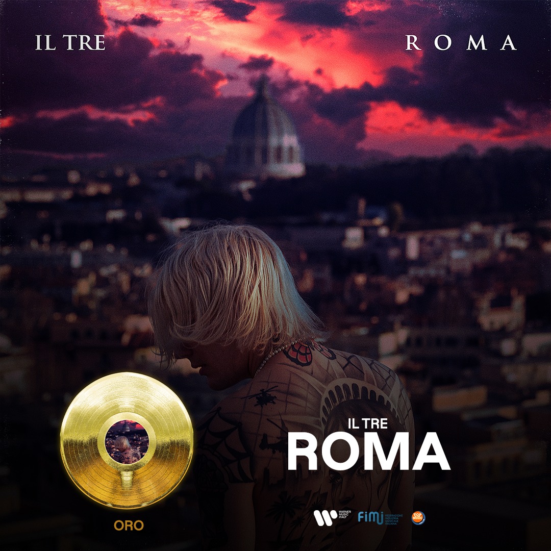It’s #FimiAwards Time⚡

"Roma" di Il Tre ottiene il  DISCO D'ORO📀

<a href="/FIMI_IT/">FIMI</a>👏🏼