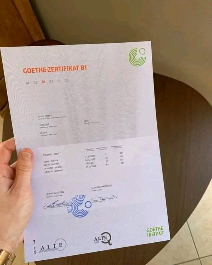 Get TELC Zertifikat B2 Without Exam in * Slovenia
Get registered Goethe-Zertifikat B1 online in * Switzerland
TELC -Zertifikat A2, Buy TELC-TESTDAF-DSH-Zertifikat in * SwedenWhatsapp +237650470051
Get TELC-TESTDAF-DSH-Zertifikat B2 without exam in * Finland
B2 GOETHE