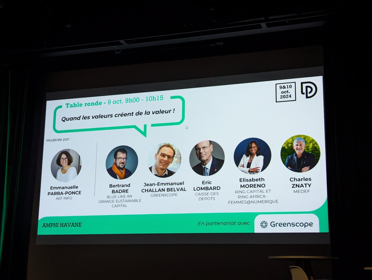 Nathalie Lhayani (@nlhayani) on Twitter photo "La vie dans une économie carbonée est plus coûteuse. Quand cette conscience sera partagée nous aurons passé le col. Il y a urgence !" <a href="/Eric_R_Lombard/">Eric Lombard</a> <a href="/caissedesdepots/">Caisse des Dépôts</a> au salon #Produrable "La vie dans une économie carbonée est plus coûteuse. Quand cette conscience sera partagée nous aurons passé le col. Il y a urgence !" <a href="/Eric_R_Lombard/">Eric Lombard</a> <a href="/caissedesdepots/">Caisse des Dépôts</a> au salon #Produrable