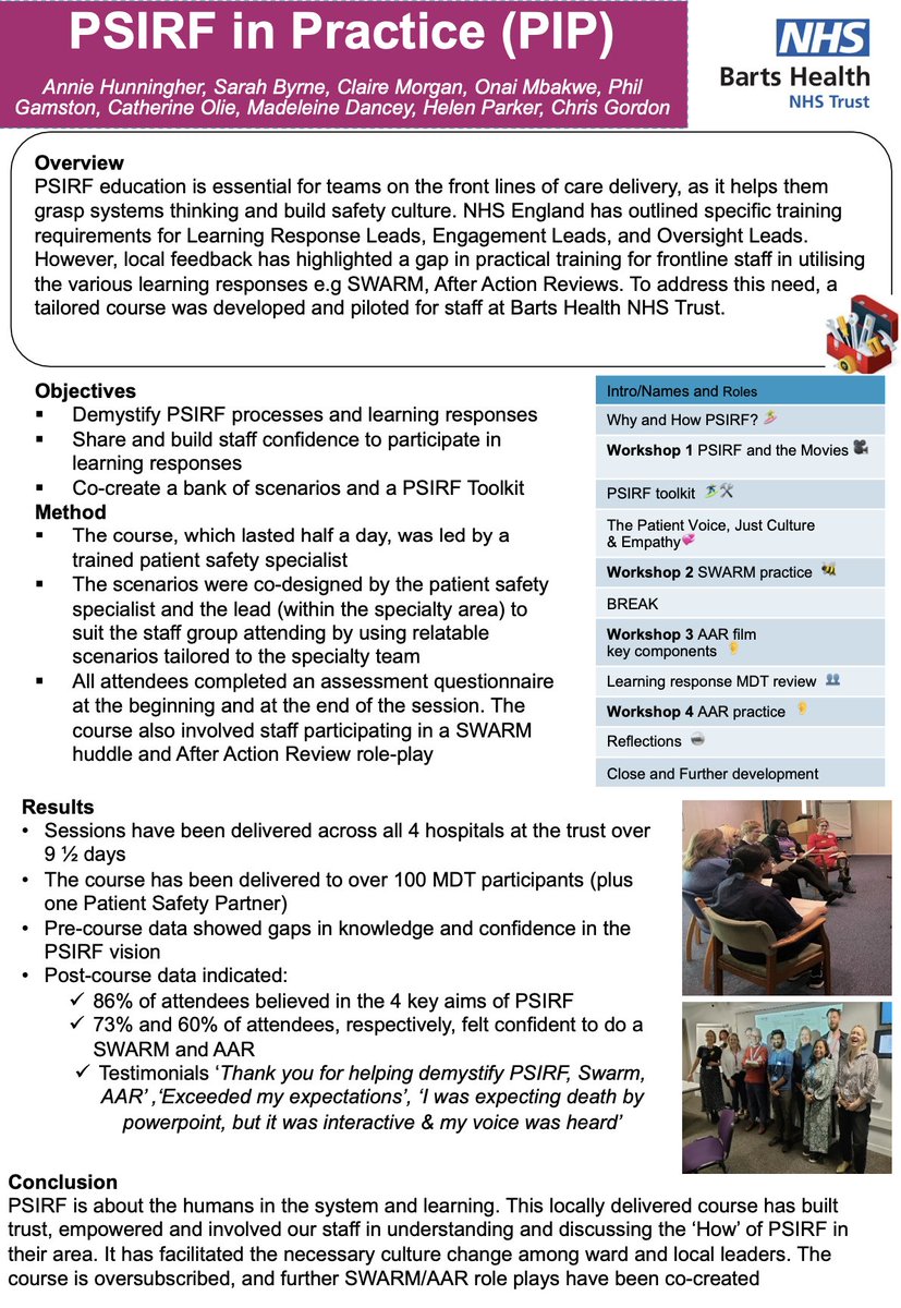 Annie H (@anniehunn) on Twitter photo Here is our <a href="/HSJnews/">Health Service Journal</a> <a href="/HSJptsafety/">Patient Safety Congress & Awards</a> award winning poster showcasing PSIRF in practice <a href="/NHSBartsHealth/">Barts Health</a> Involvement of our staff and patients for Improvement which we aim to demonstrate with measurement over time <a href="/WeImproveBH/">WeImprove Barts Health</a> <a href="/aidanfowler1000/">Aidan</a> Here is our <a href="/HSJnews/">Health Service Journal</a> <a href="/HSJptsafety/">Patient Safety Congress & Awards</a> award winning poster showcasing PSIRF in practice <a href="/NHSBartsHealth/">Barts Health</a> Involvement of our staff and patients for Improvement which we aim to demonstrate with measurement over time <a href="/WeImproveBH/">WeImprove Barts Health</a> <a href="/aidanfowler1000/">Aidan</a>