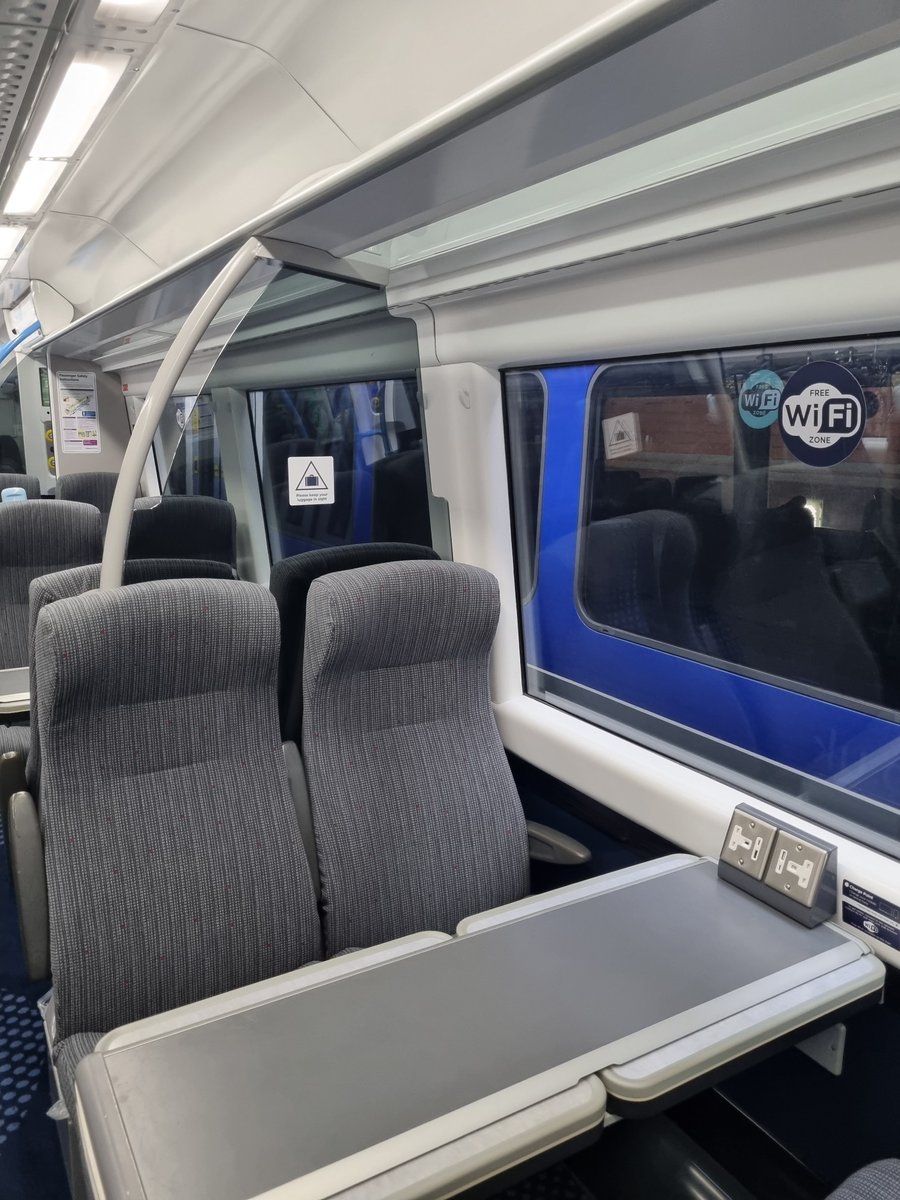 TransportFocus's tweet image. Today, we visited Marylebone station in London to ride @chilternrailway's refurbished Class 168 train. 

The full fleet will be upgraded over the next two years, featuring USB sockets at nearly every seat, new carpets, improved WiFi and refurbished toilets.

#Class168