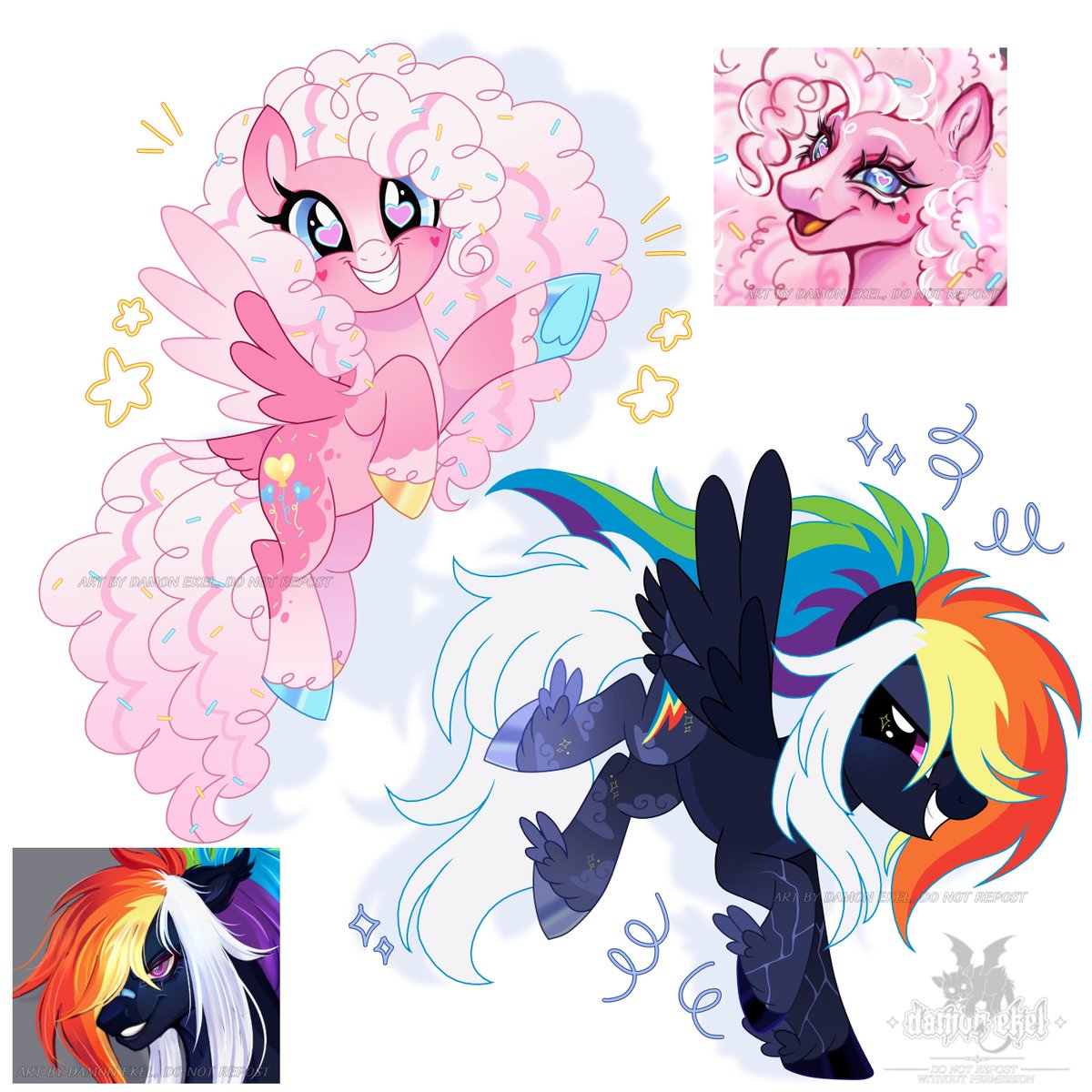 Damon_Ekel's tweet image. My Mlp Redising&apos;s but in Mlp style 🌸 (⁠*⁠´⁠ω⁠｀⁠*⁠) hehe