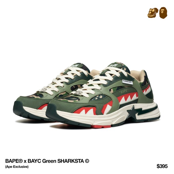 BAPE® X BAYC SHARKSTA Launch Update