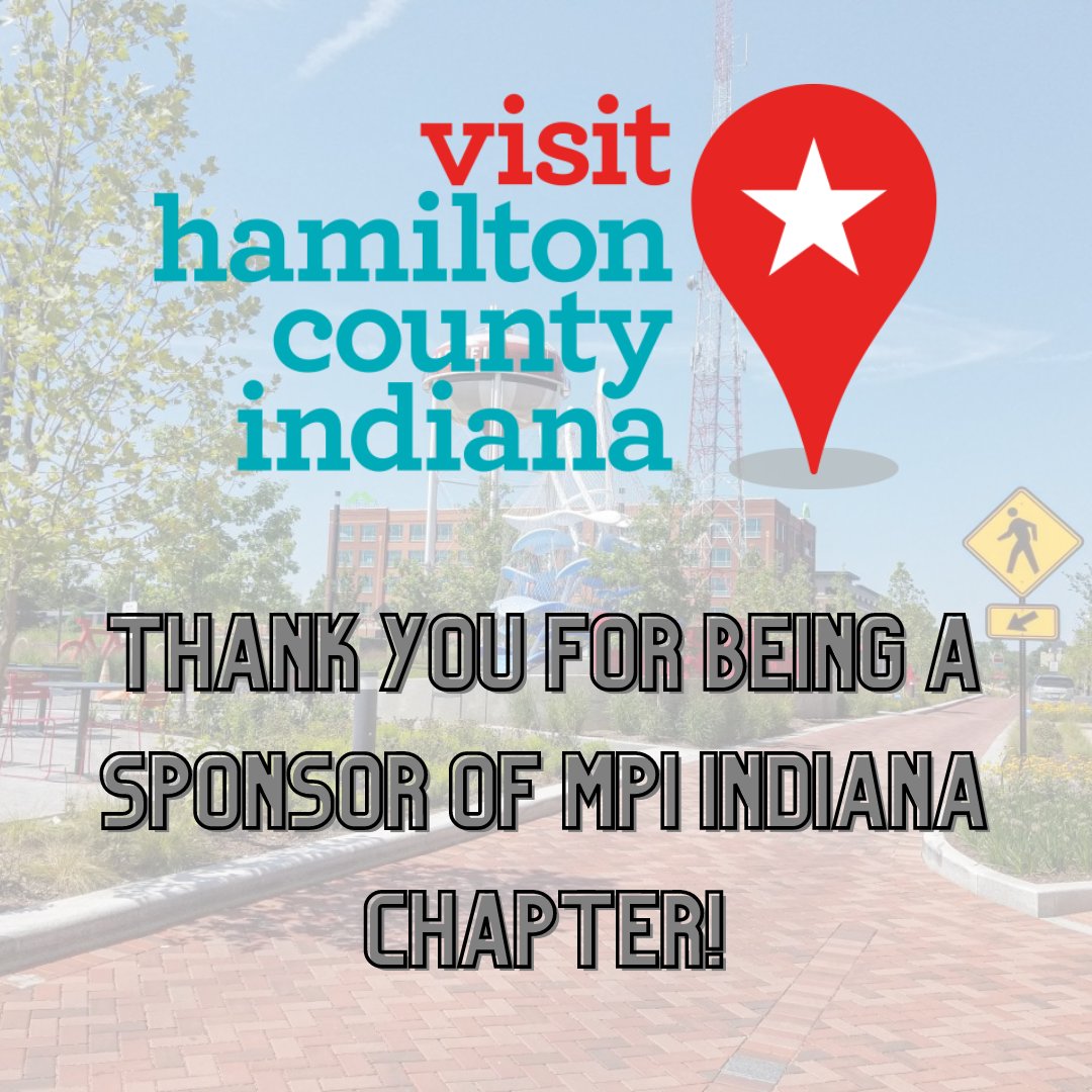 Indiana_MPI's tweet image. Thank you, Visit Hamilton County, for your generous support as a Platinum sponsor for the MPI Indiana chapter! Learn more about what Hamilton County can offer you and your events: visithamiltoncounty.com
#MPIIndiana #VisitHamiltonCounty  #Sponsorship