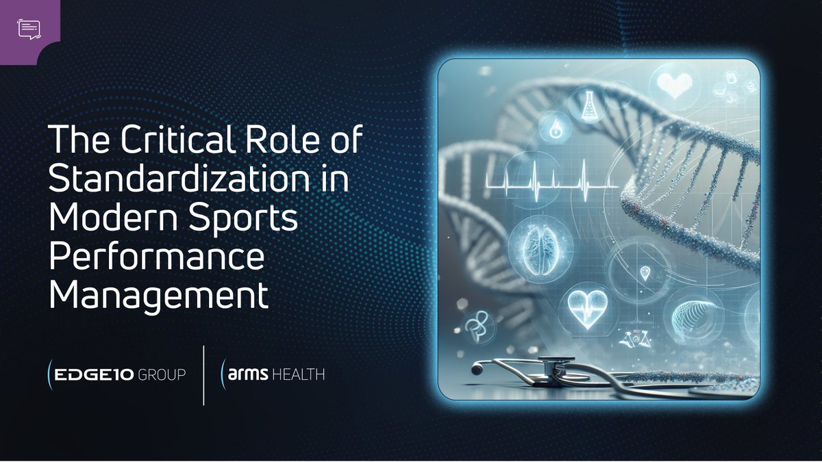 Inconsistent health records lead to missed opportunities. At EDGE10, we believe in standardized data for better player management. Learn how ARMS Health is improving athlete care and performance 🏃‍♂️⚽️
📖 Read more: bit.ly/3YcCjc5