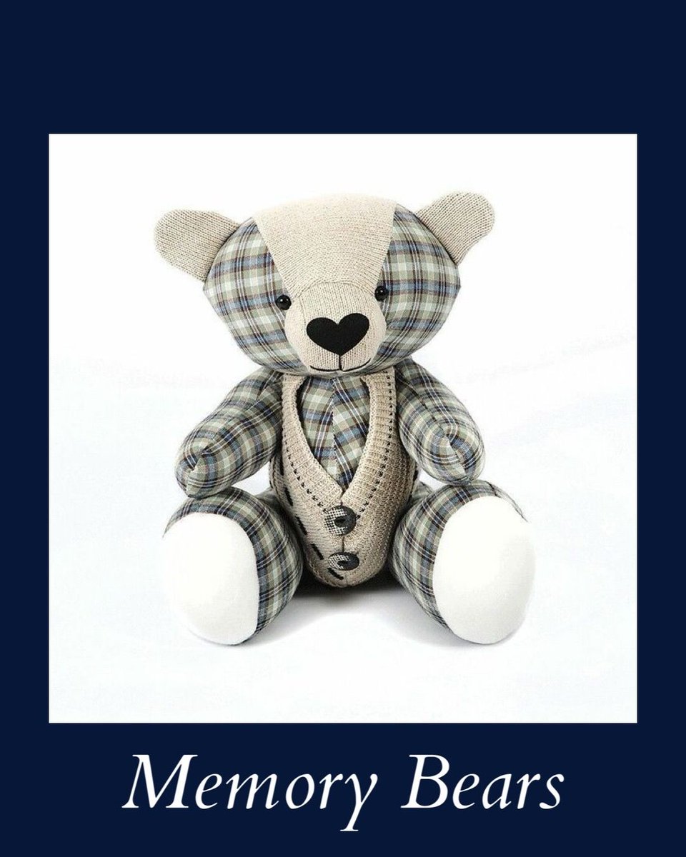 Thomas_DavisFD's tweet image. ✨ Turn your cherished memories into something you can hold forever! 🧸 Keepsake memory bears are handcrafted from your precious items, allowing you to keep a part of what’s dear to you. 💖 #MemoryBears #KeepsakeTreasures #HoldYourMemories #SentimentalKeepsakes