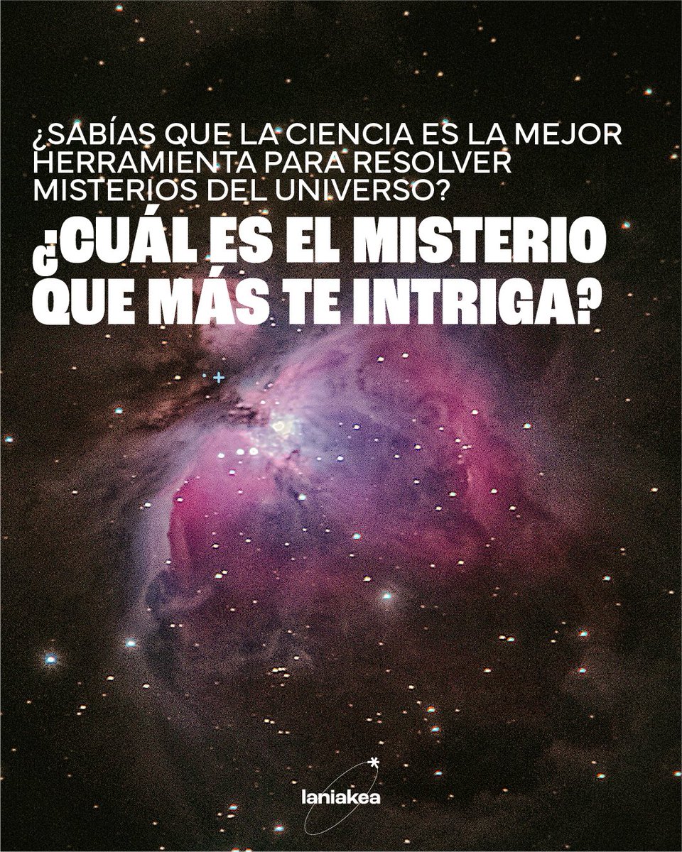 ¿Sabías que la ciencia puede resolver los misterios más locos del universo? 🌌🔍 Desde agujeros negros hasta de qué está hecho el Universo💙, ¡el mundo está lleno de sorpresas científicas! 🤯

¿Cuál es el fenómeno científico que más te intriga? 🚀👩‍🔬 ¡Cuéntanoslo! 👇👇